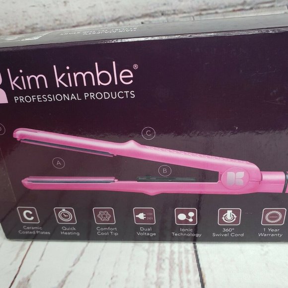 Kim Kimble Professional Pink Flat Iron main image 9